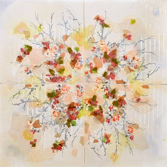 SUMMER FLOWER CLOCK