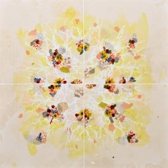 PINK SUNFLOWER CLOCK