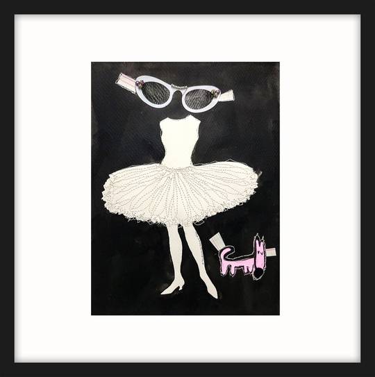 Pink Accessory Dog