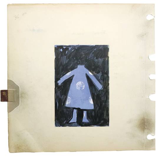 Lonely Blue Dress