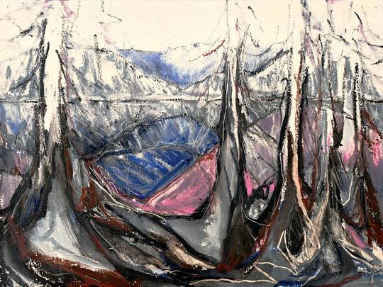 Work on Paper from Series of 55, Number 13