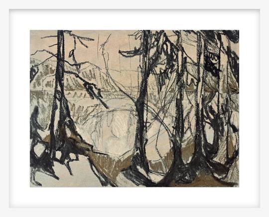 Work on Paper from Series of 55, Number 9