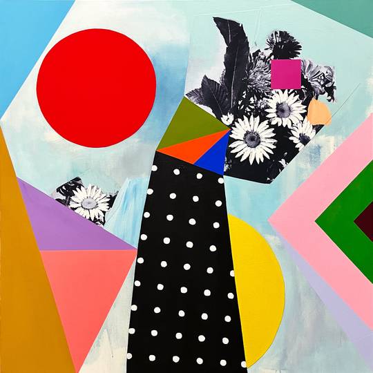 Deconstructed Bouquet (polka dots)