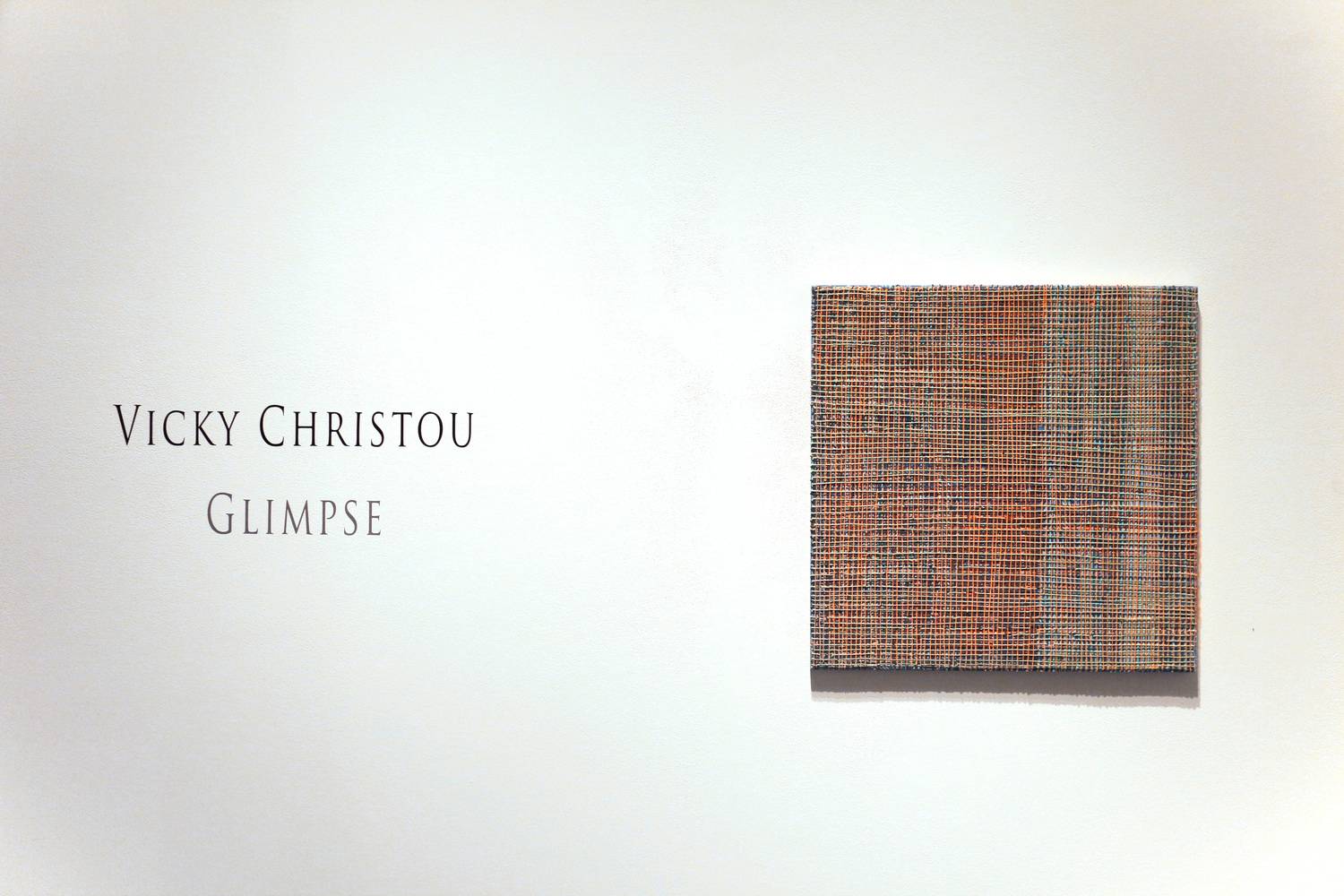 Vicky Christou - "Glimpse" - 2014 1