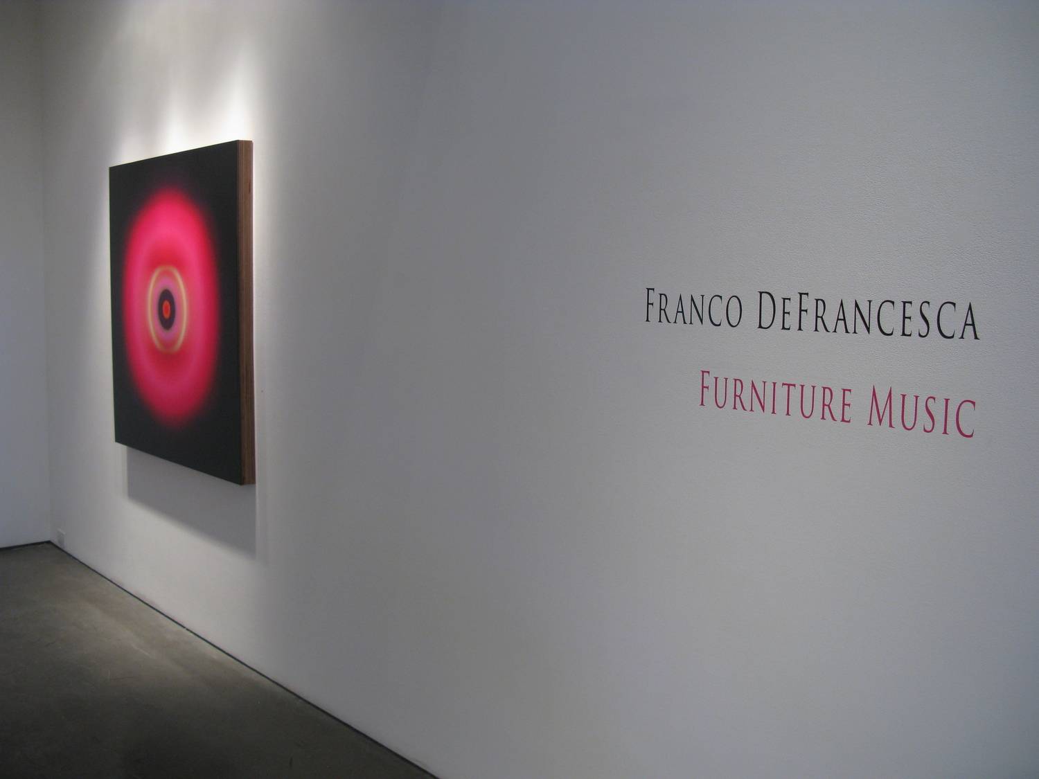Franco DeFrancesca - "Furniture Music" - 2011 4