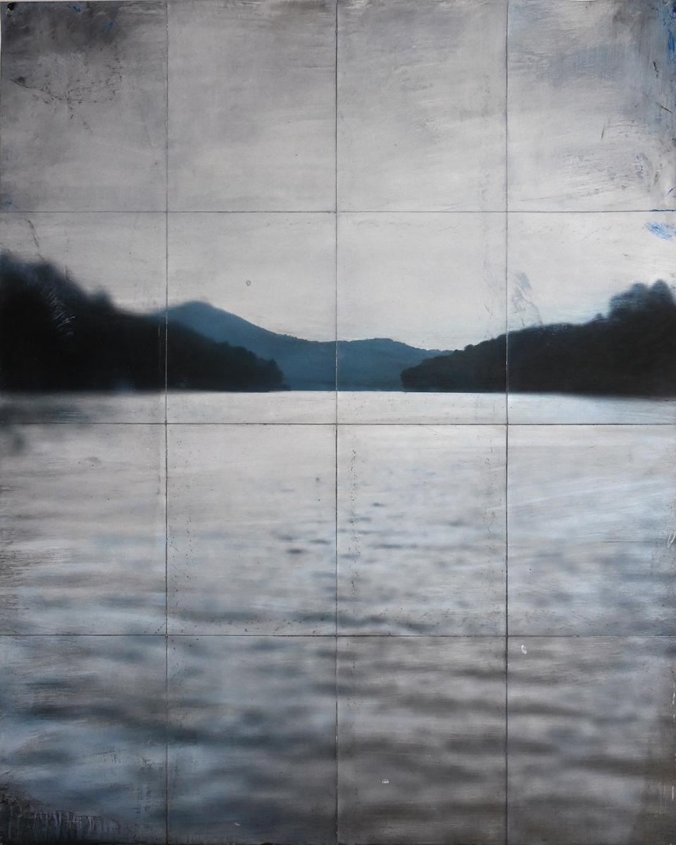 STUDY FOR LAKE SWIMMING IV