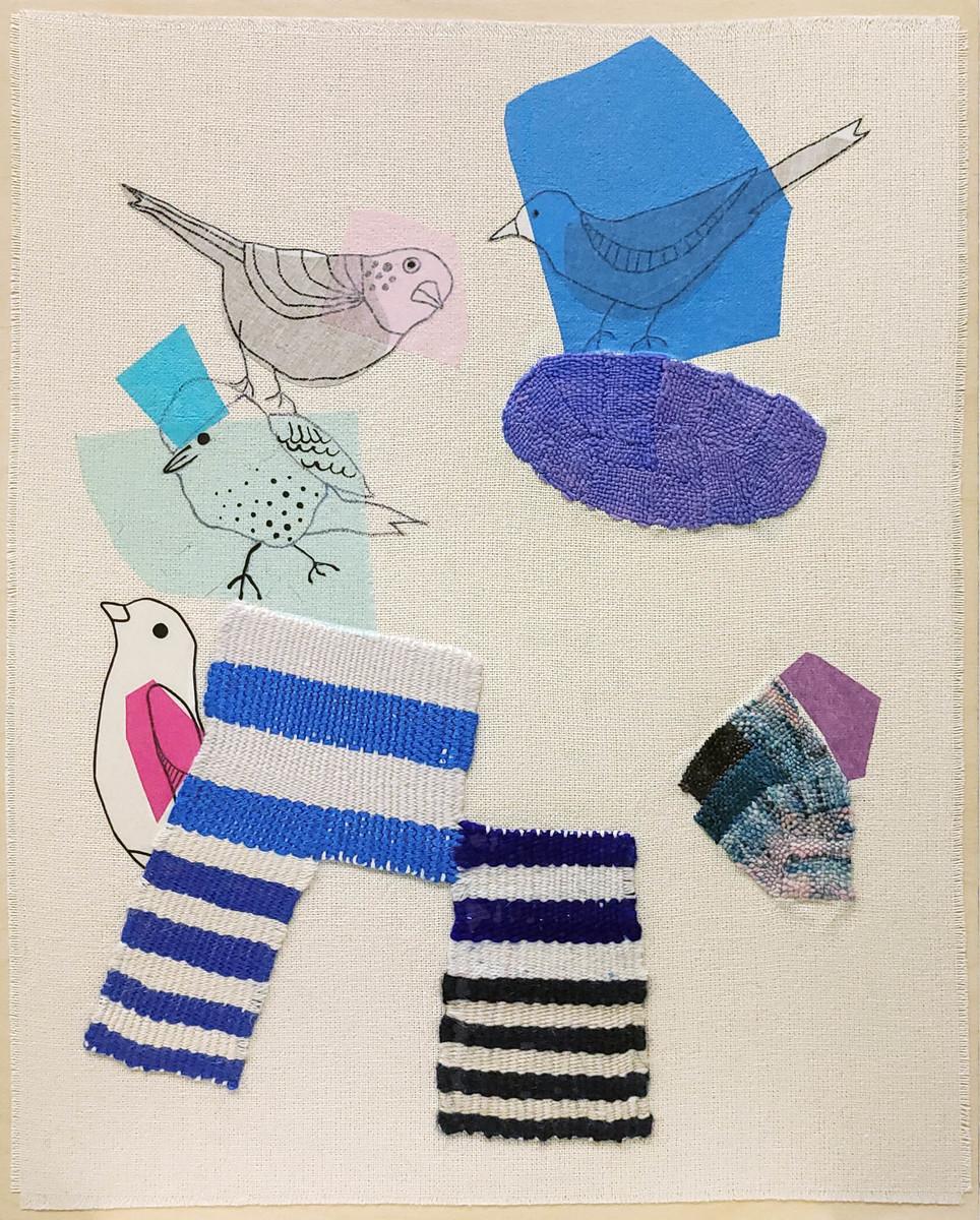 Blue, White + Birds