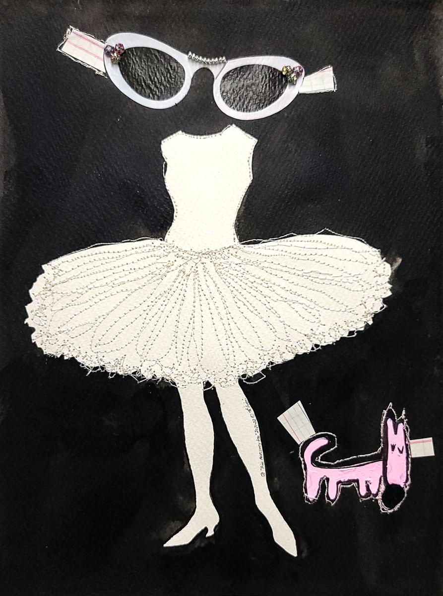 Pink Accessory Dog, image 2