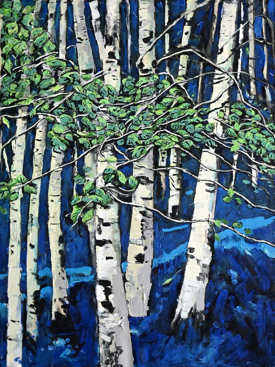 Tree on Blue 15 AC-11-15