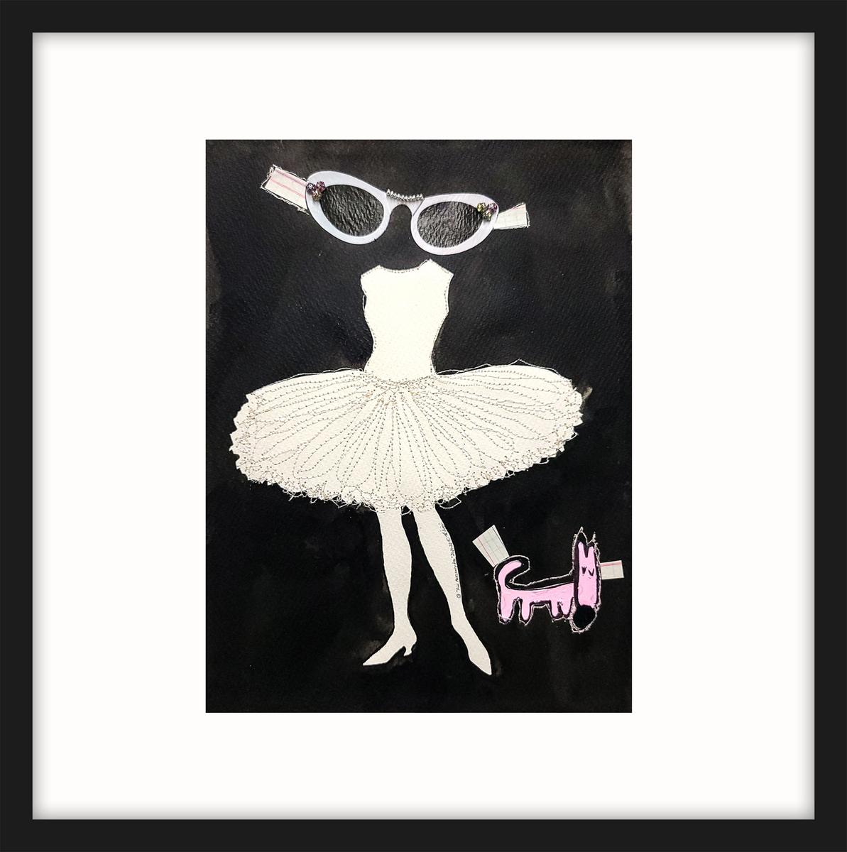 Pink Accessory Dog