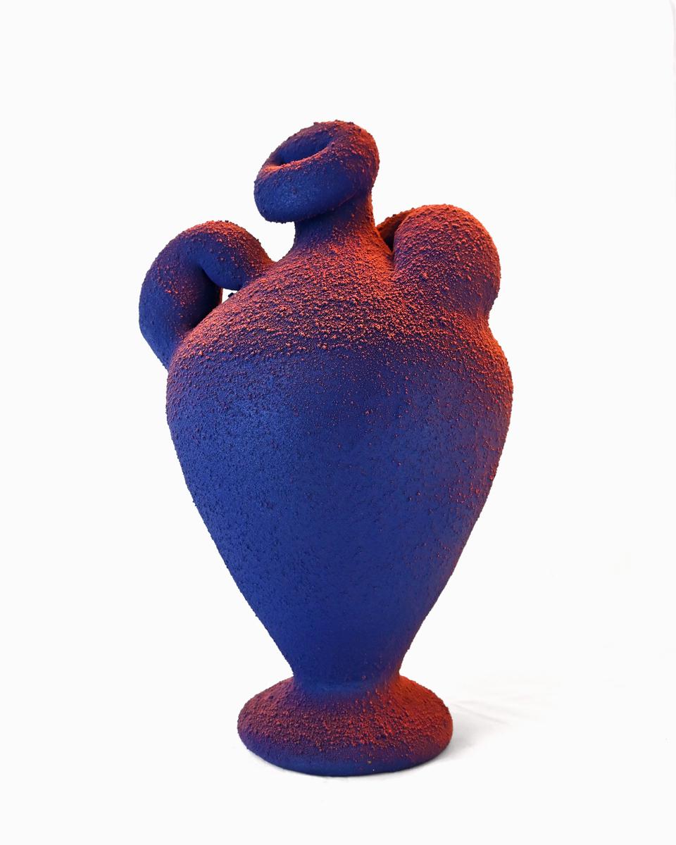 Blue & Orange Amphora