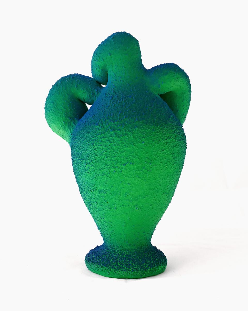 Green & Blue Amphora, image 3
