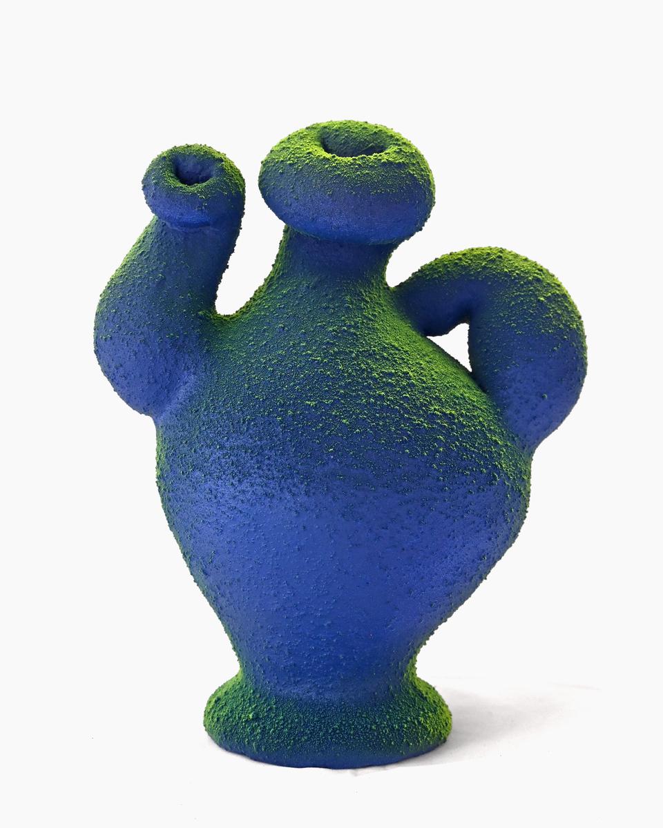 Blue & Green Teapot