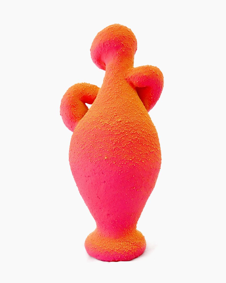 Pink & Yellow Amphora, image 4