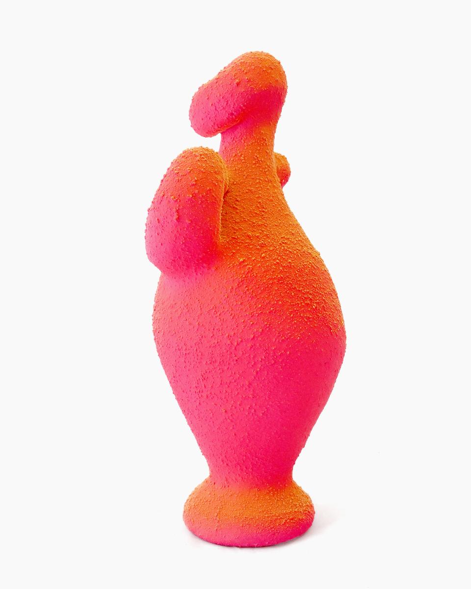 Pink & Yellow Amphora, image 2