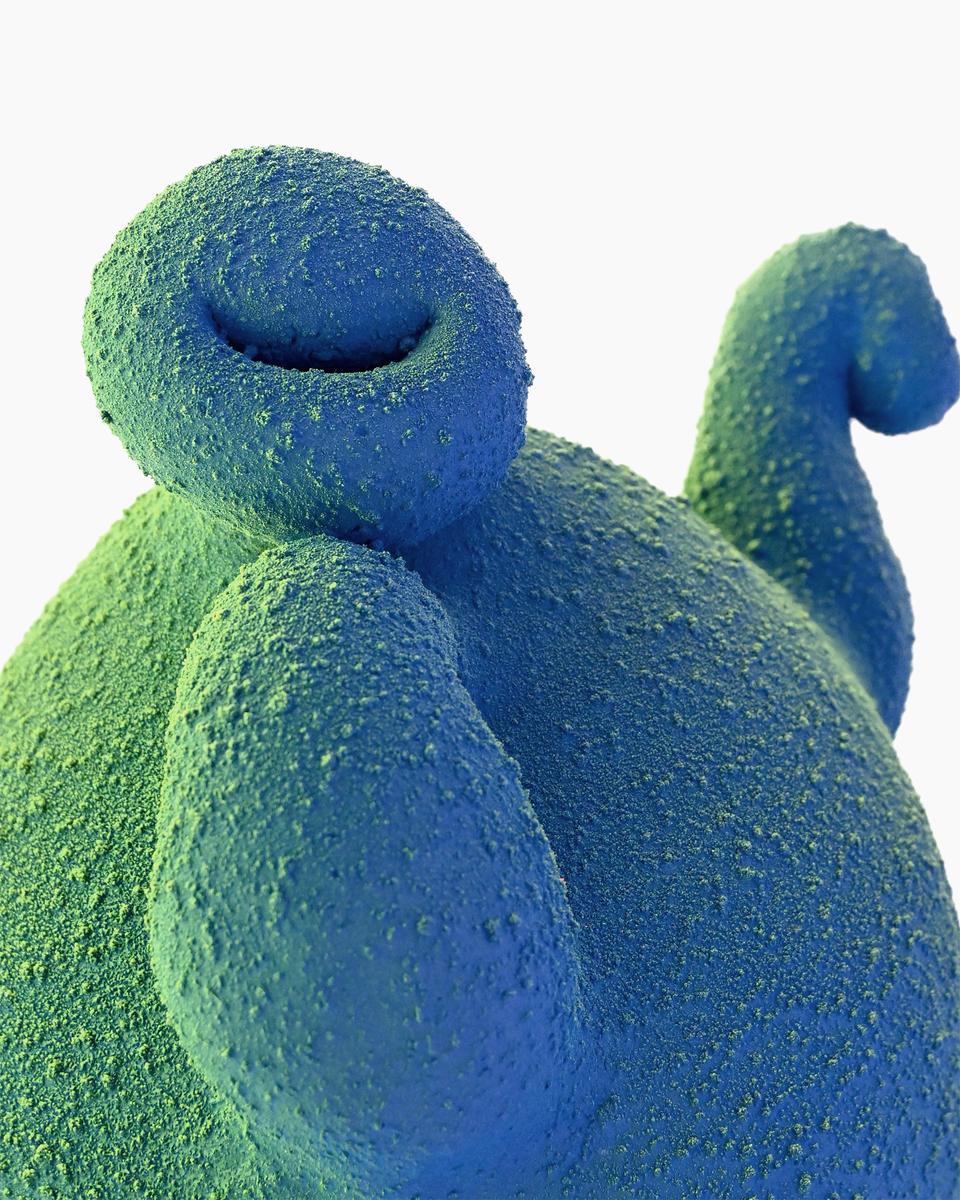 Blue & Green Teapot 2, image 3