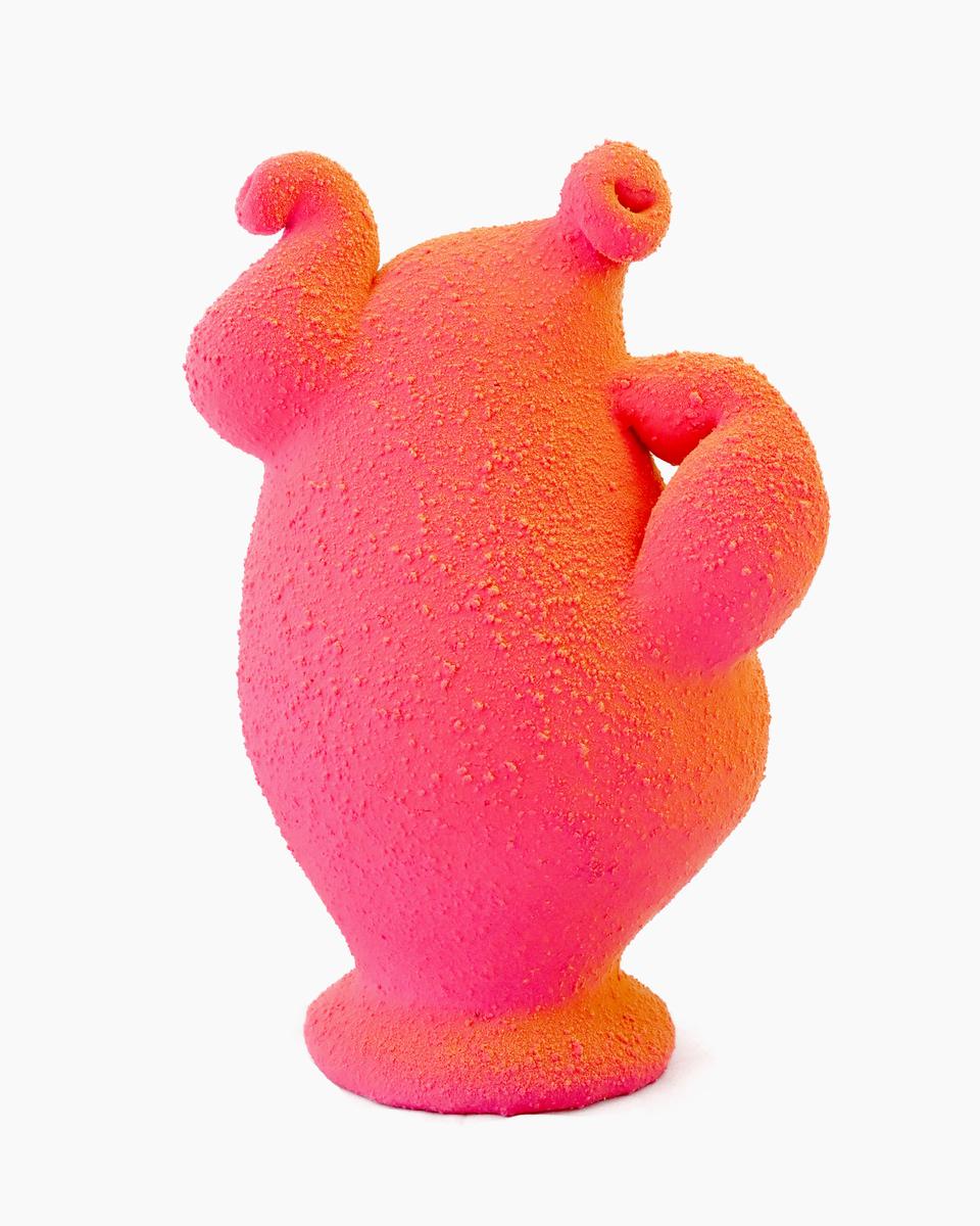 Pink & Yellow Teapot
