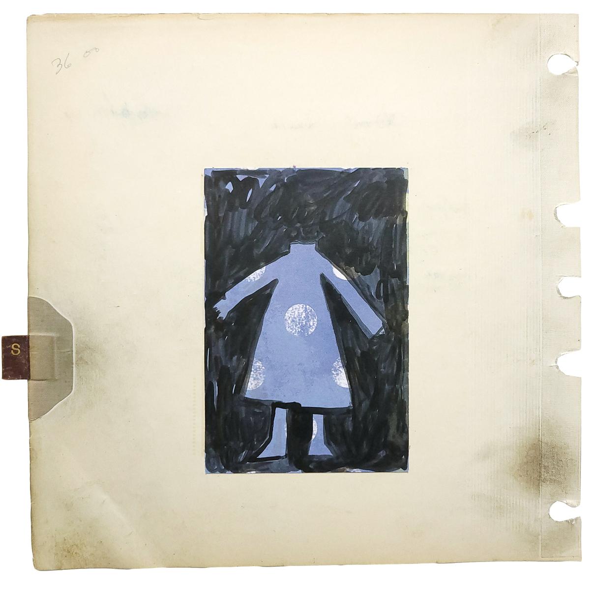 Lonely Blue Dress