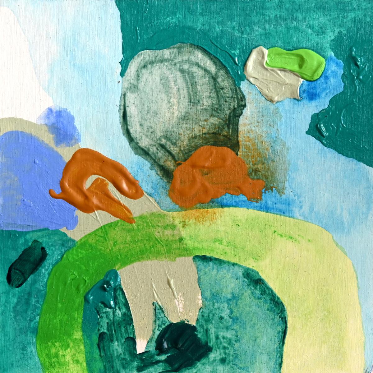 Rabbits contemplating glaciers in early spring (Atmospheric Colour Study)