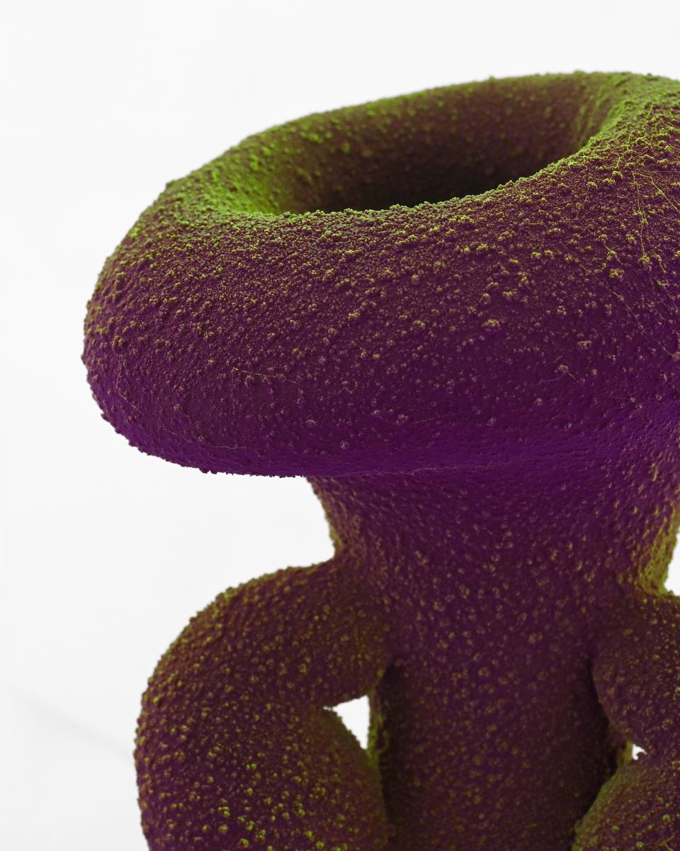 Purple & Yellow Amphora, image 3