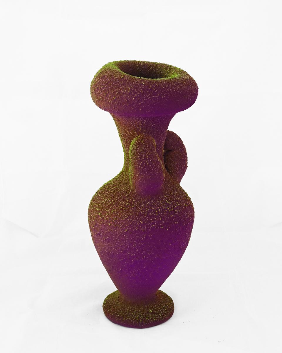 Purple & Yellow Amphora, image 2