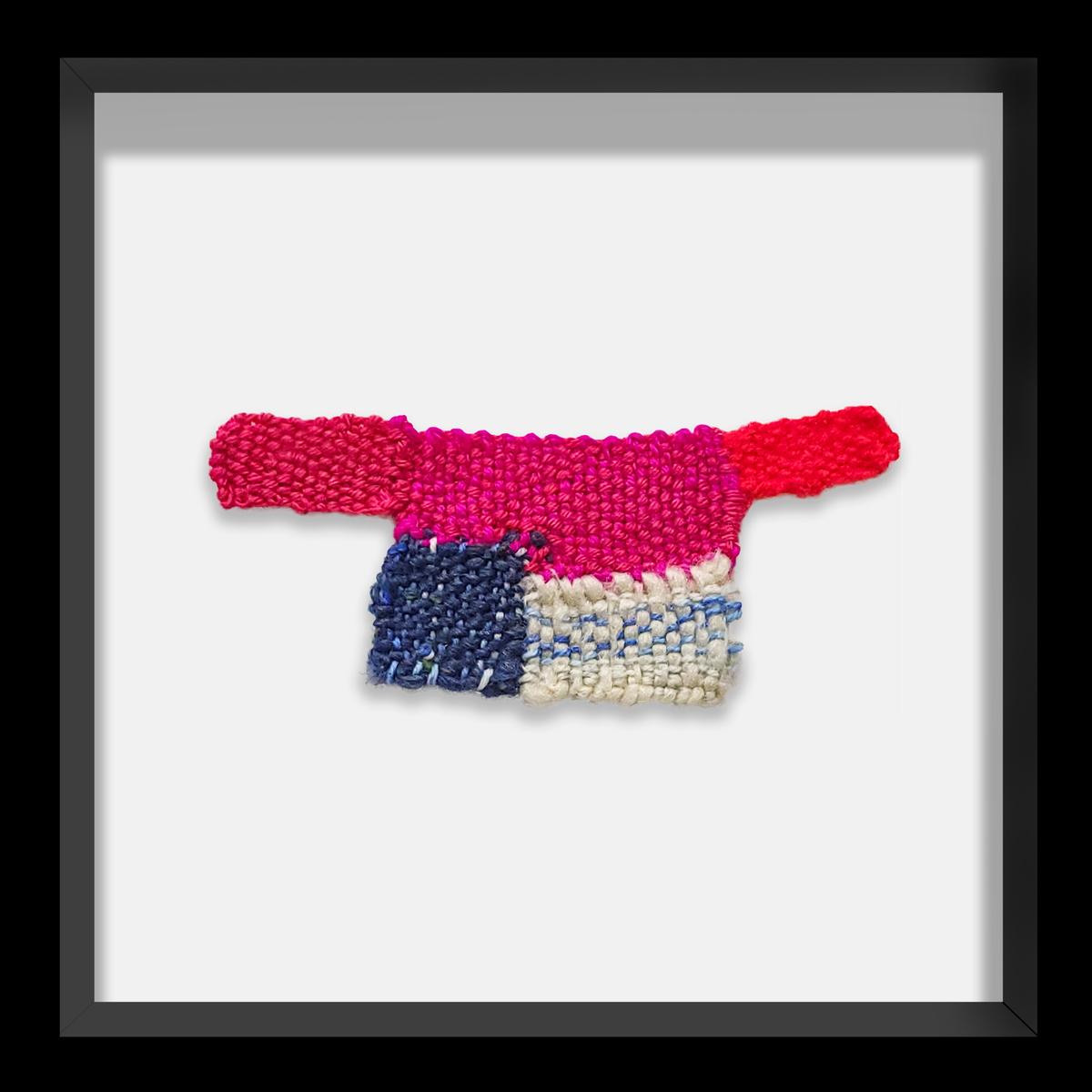 Red and Pink Sweater, image 2