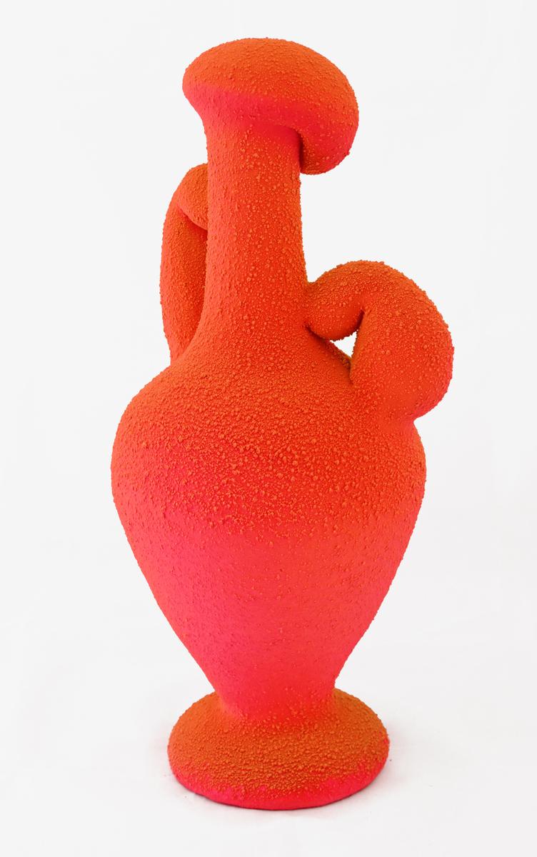 Pink & Yellow Amphora, image 4