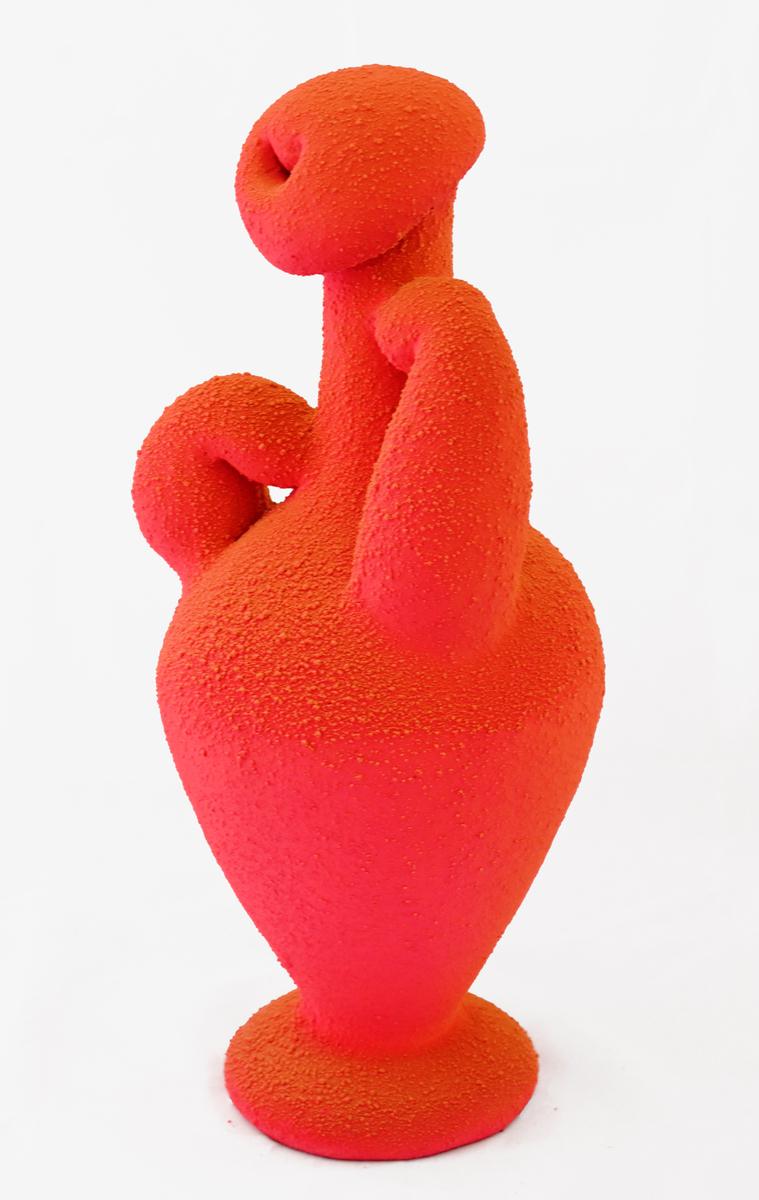 Pink & Yellow Amphora, image 3