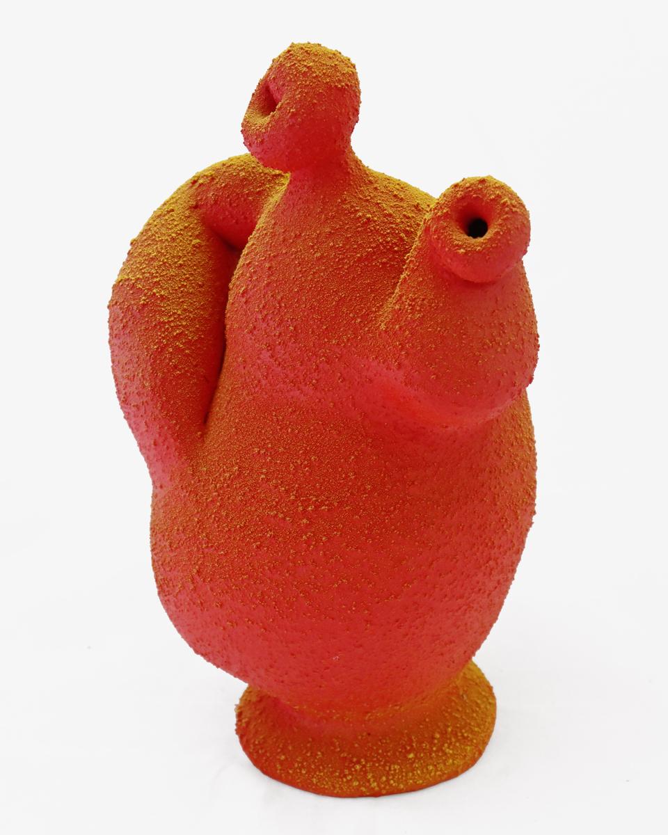 Red & Yellow Teapot #2, image 3