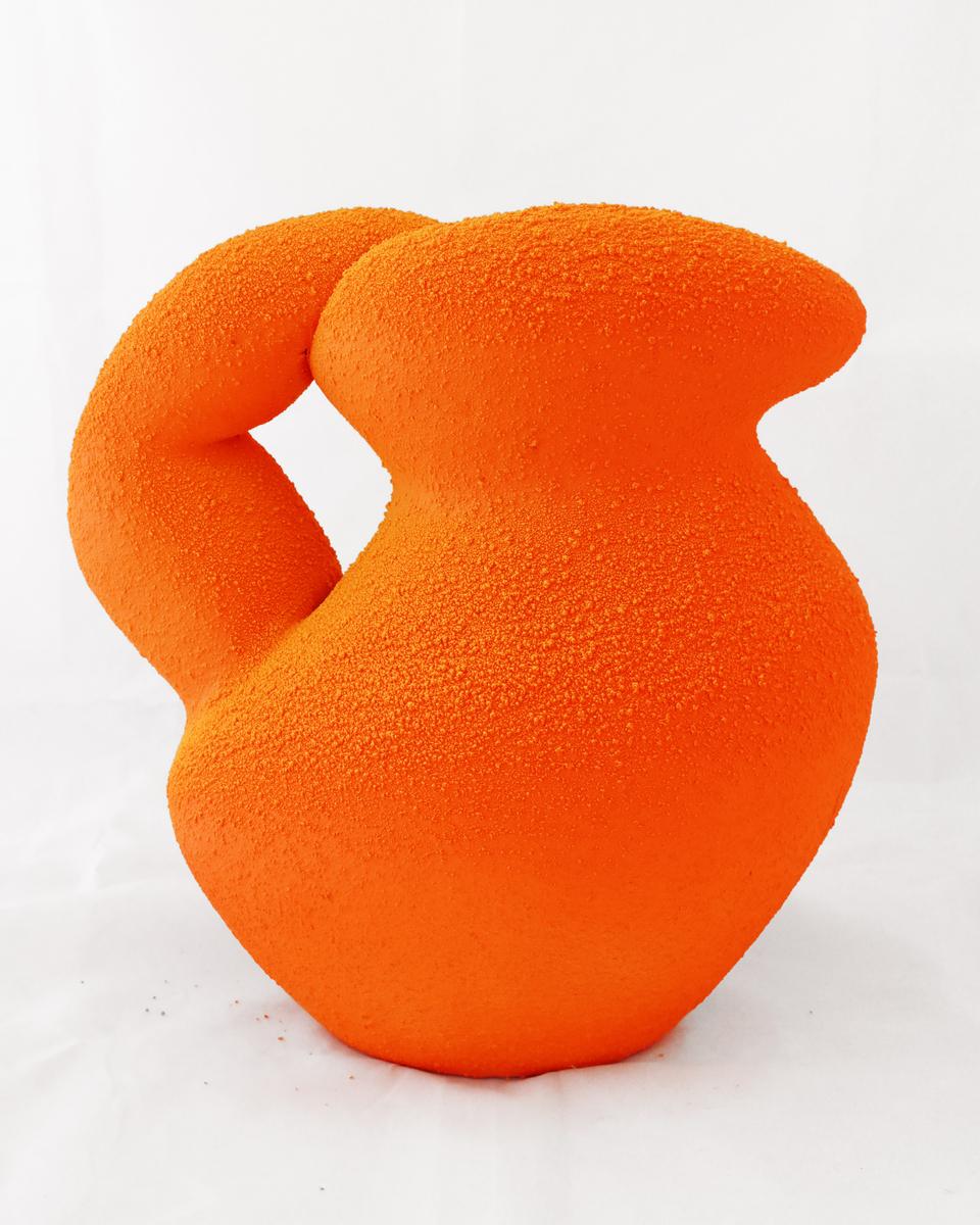 Orange Pitcher, image 2