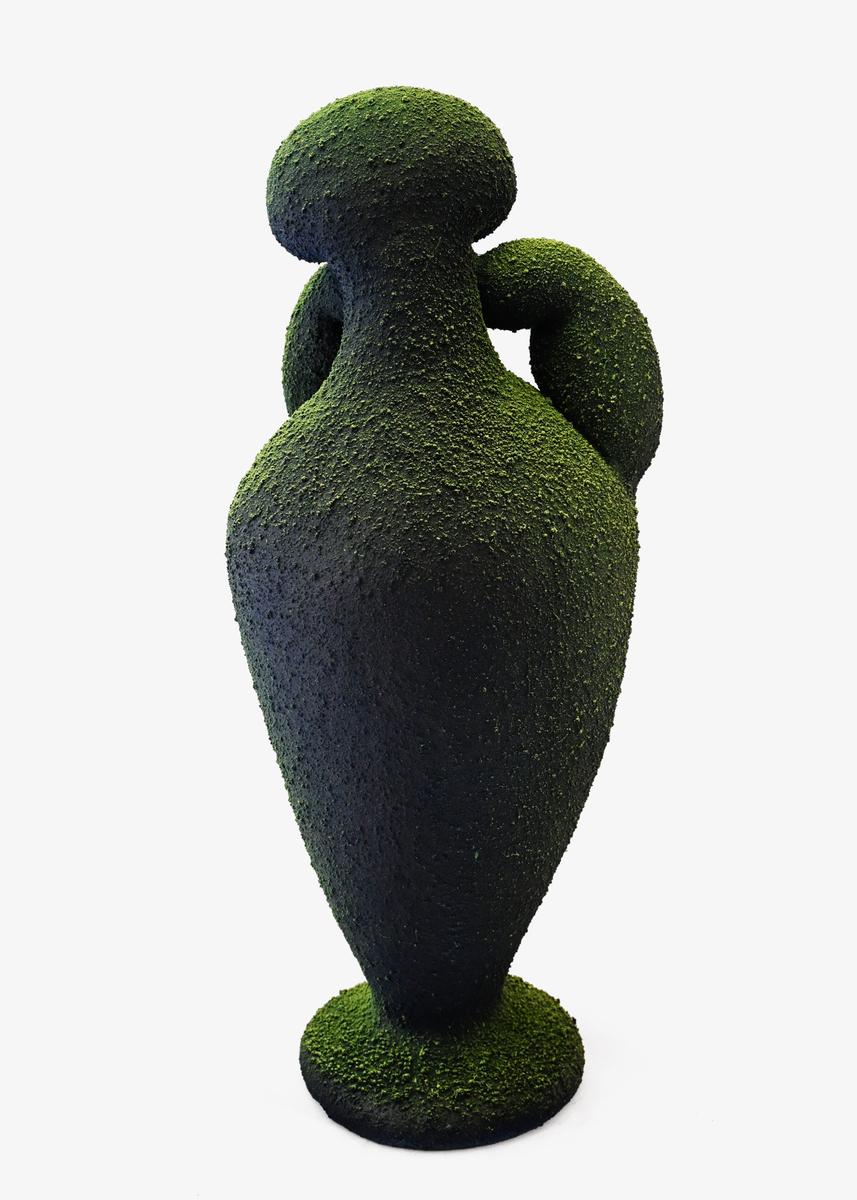 Black & Green Amphora, image 4