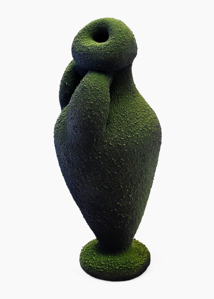 Black & Green Amphora, image 2