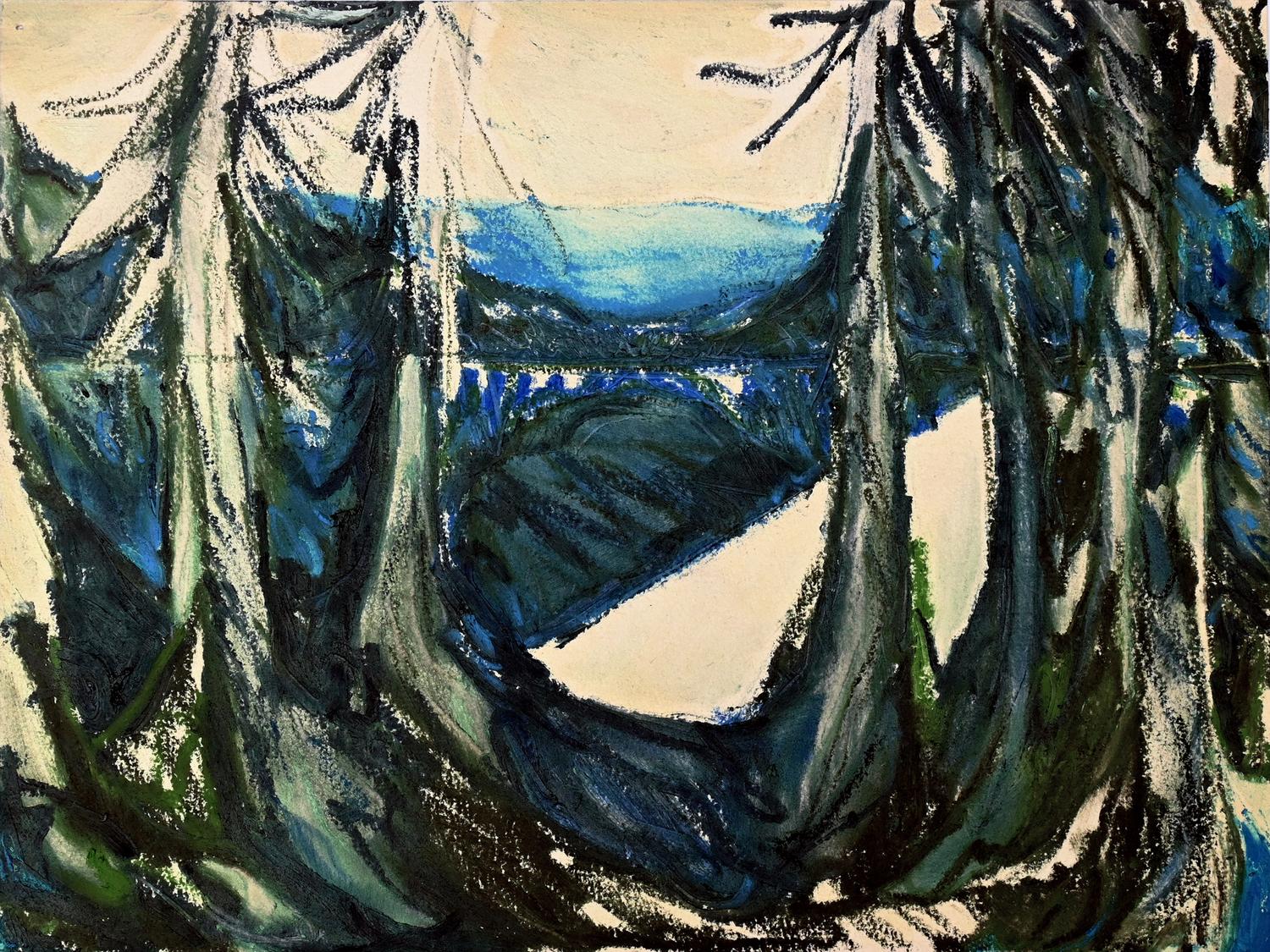 Work on Paper from Series of 55, Number 12