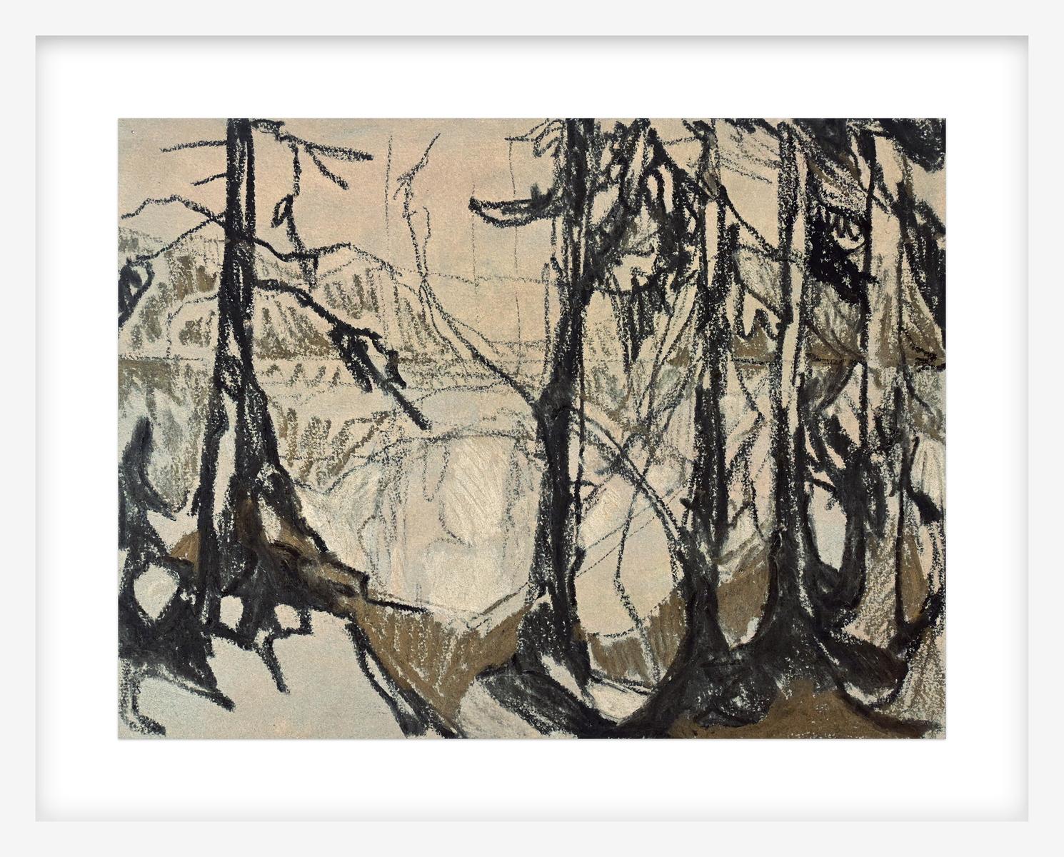 Work on Paper from Series of 55, Number 9