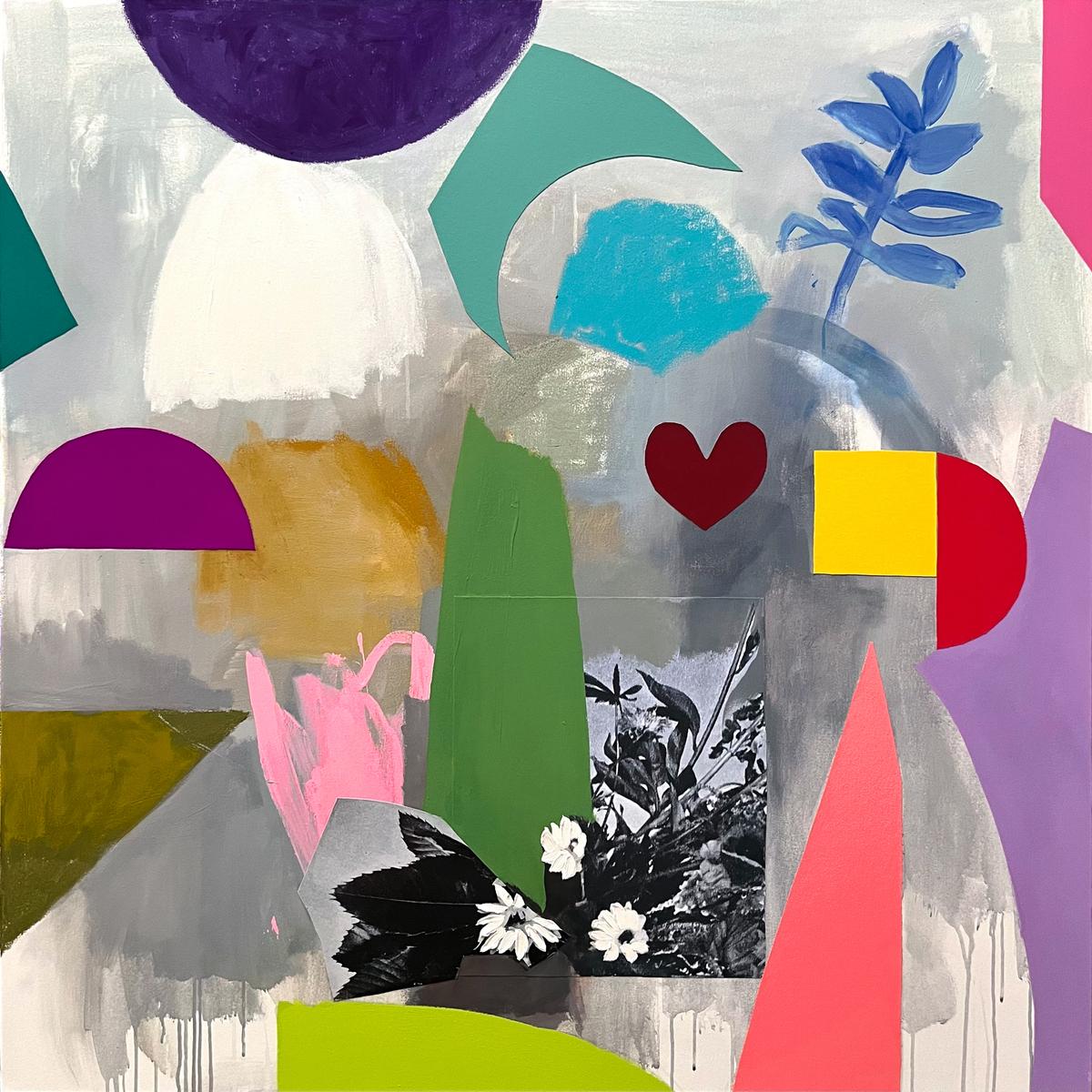Deconstructed Bouquet (red heart)