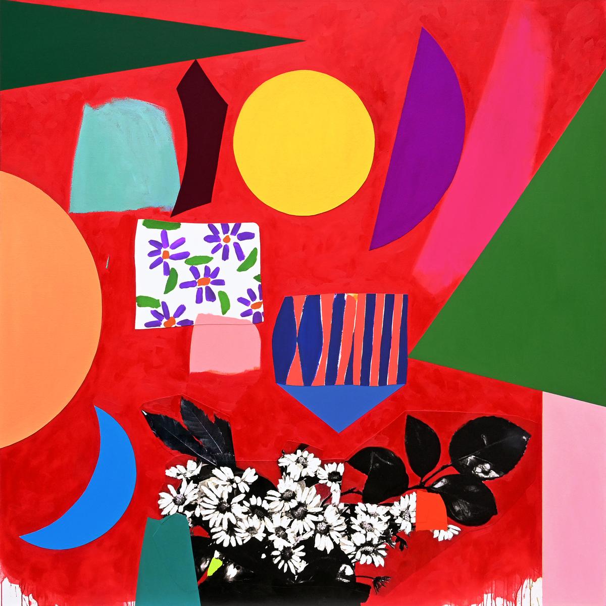 Deconstructed Bouquet (red studio)