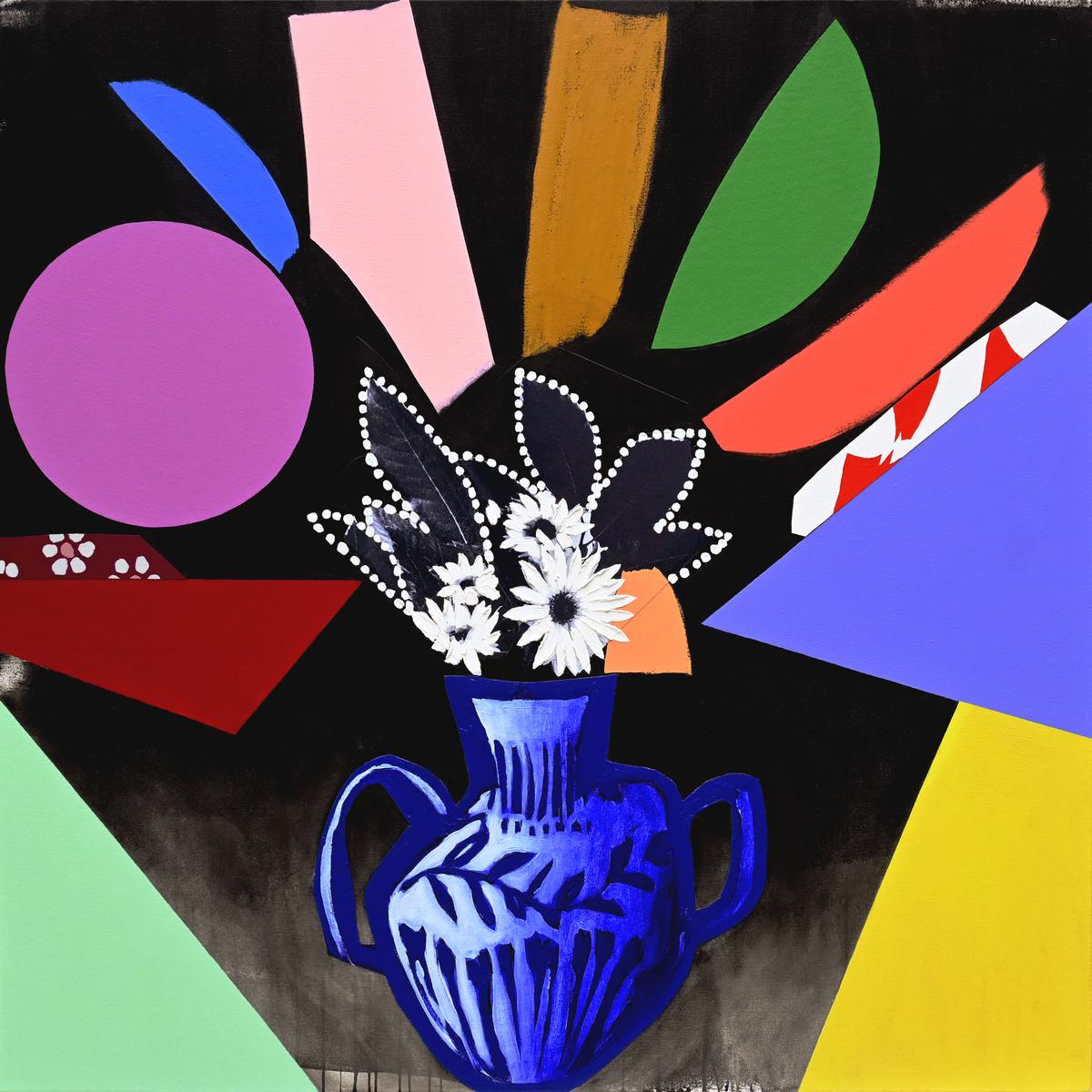Deconstructed Bouquet (ming vase)