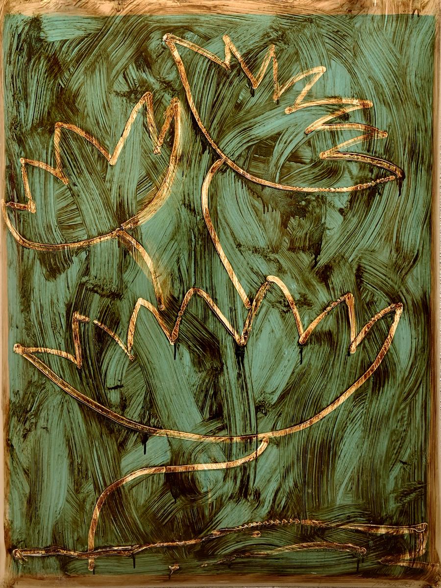 Green Lilies